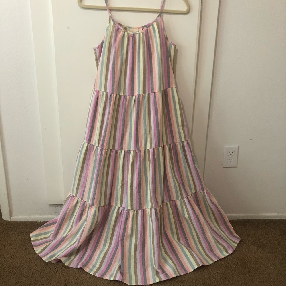 Universal Thread tiered striped sundress